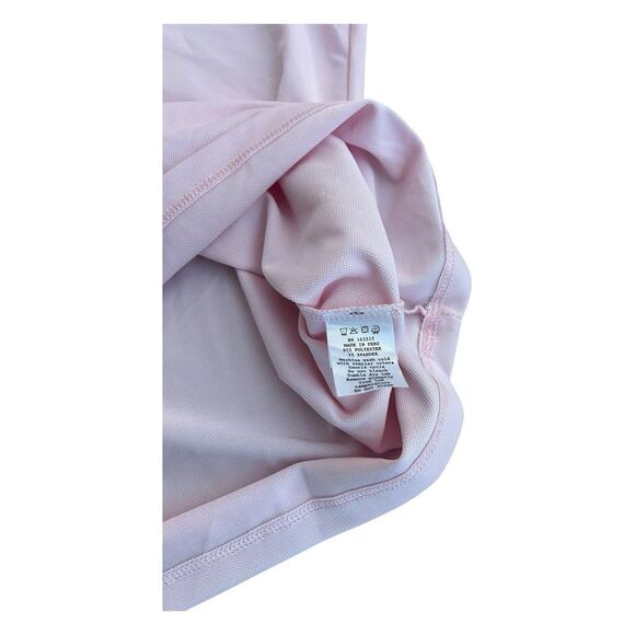 RNWK Renwick Golf Scallop Performance Polo Petal Women’s Size L Retail $90 - Picture 6 of 9